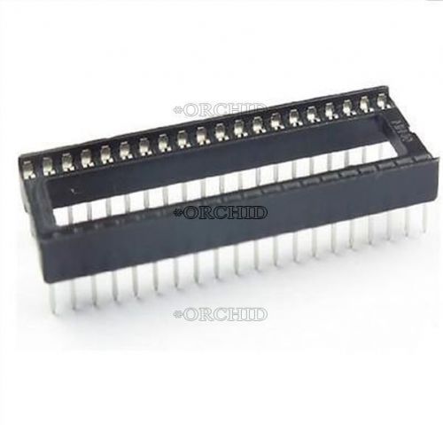 20pcs dip 40-pin 40pin dil socket pcb mount connector diy develope new ic r for sale