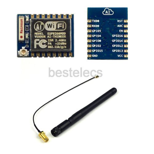 ESP8266 ESP-07 Serial Wireless WIFI Module AP STA Transceiver /w 3DBI Antenna