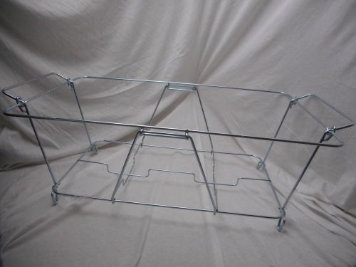 Restaurant Equipment COLLAPSIBLE WIRE CHAFING RACK for Full Size Steam Table Pan