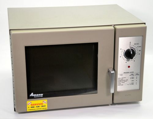 Amana RCS10D 1000W Commercial Countertop Microwave 120V RCS10 TESTED &amp; FREE SHIP