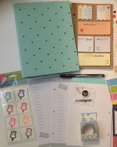 Target Dollar Spot Binder planner bundle kit freebies