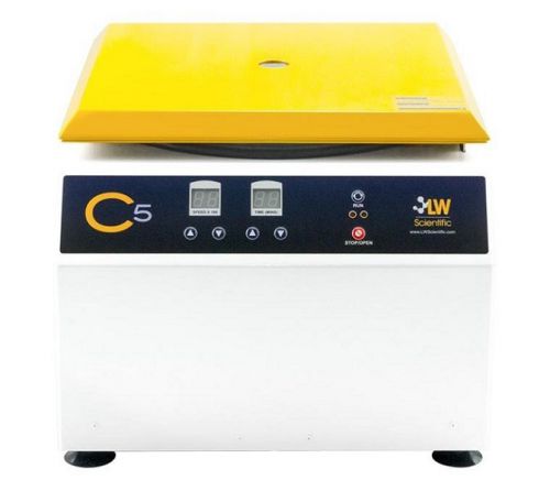 New lw scientific c5 digital swing out 4 place centrifuge for 50ml test tubes for sale