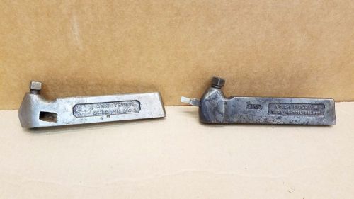 JH WILLIAMS AGRIPPA A-1-S &amp; ARMSTRONG No 1-L  Turning Tool Holders