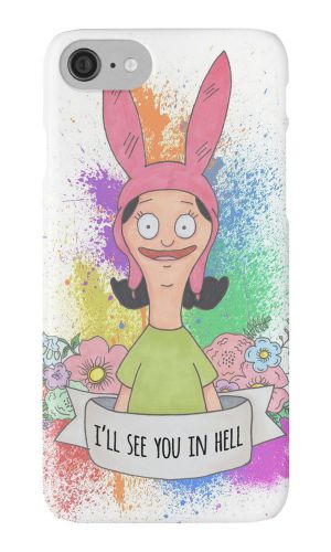 New Louise Belcher SM Cover For iPhone 5 5s 5c 6 6s 6+ 6s+ Case