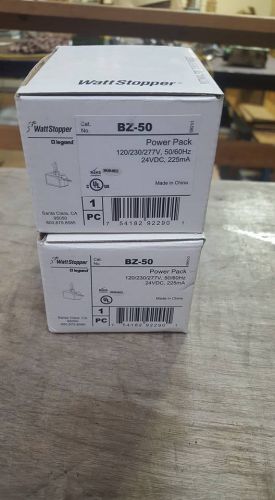 Lot of 2 watt stopper bz-50 120/230/277v occupancy sensor power pack  w146 for sale