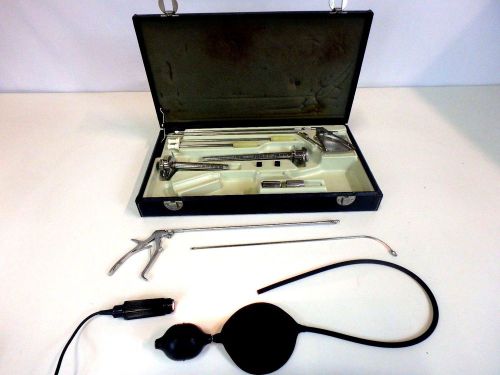 Welch Allyn 35303 Fiber Optic Sigmoidoscope Anoscope Set Surgical Medical OR