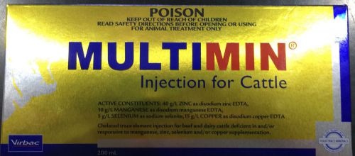 Multimin Injection for Cattle 200ml