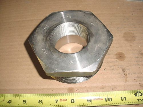 4 x 2 npt reducer b16 sa105n high pressure new plumbing pipe fitting   - for sale