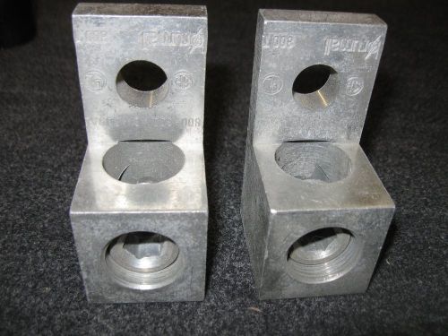 Brummell 800T- 300-800 MCM Wire Lugs( lot of 2 )