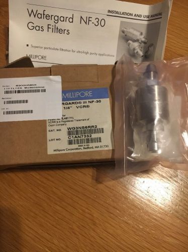 Gas filter NF-30 WG3NS6RR2 1/4&#034; VCR Millipore Entegris Wafergard