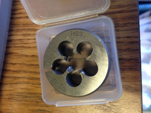 1/2-12 X 1-1/2&#034; HIGH SPEED STEEL ROUND ADJUSTABLE DIE