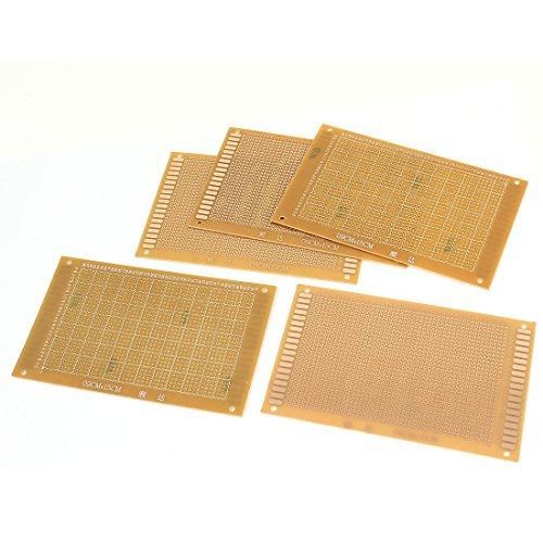 Uxcell 9cm x 15cm single side prototype universal pcb circuit board 5 pcs for sale