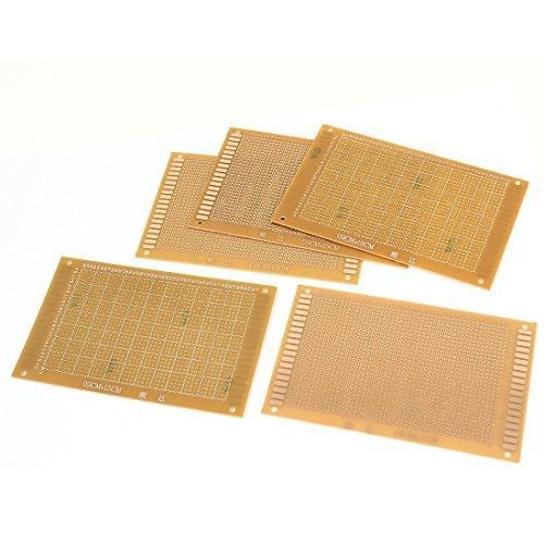 uxcell 9cm x 15cm Single Side Prototype Universal PCB Circuit Board 5 Pcs