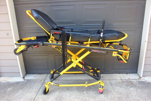 Stryker mx-pro 650lb 6082 ambulance stretcher w/iv pole brake ems gurney cot for sale