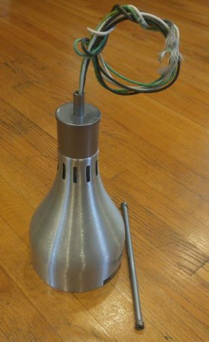 Hatco DL-400 STN Decorative Food warming light heat lamp &amp; bulb &amp; stem DL15616