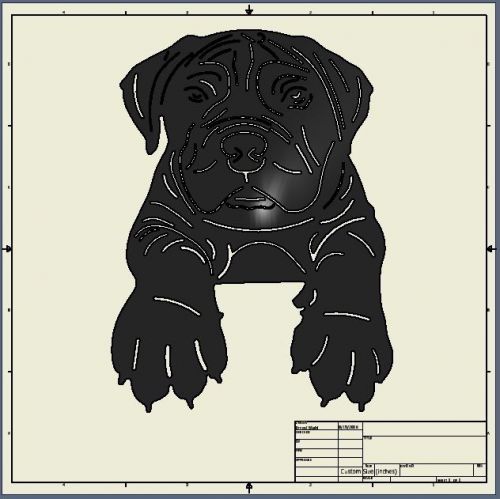 Dxf File ( pup_002 )