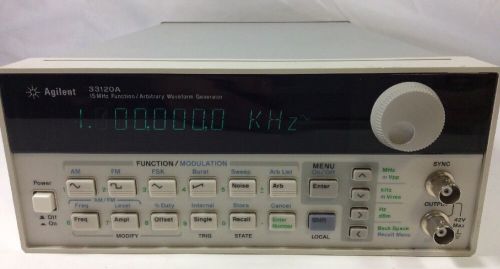 Agilent Keysight 33120A Function/Arbitrary Waveform Generator 15 MHz