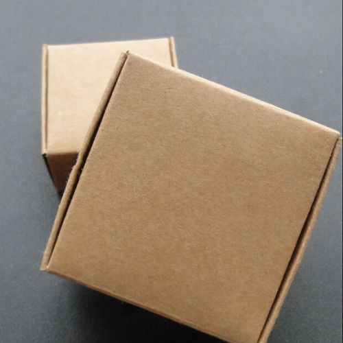Wholesale 50 Pcs Box Packaging Shipping Cardboard Boxes Hat Box Mailing 4*4*2 cm