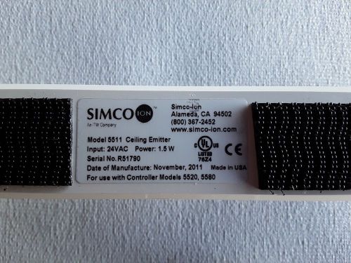 SIMCO  5511 CEILING EMITTER ELECTROSTATIC ( Lots of 4 )