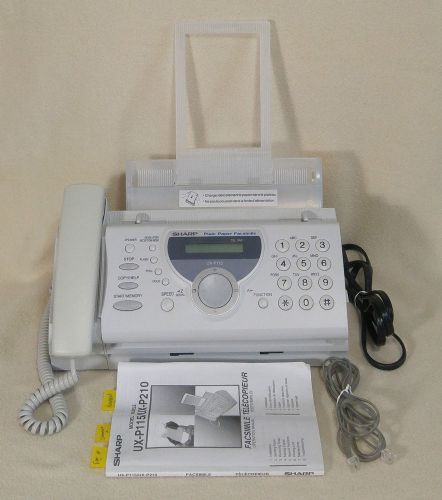 ***25% OFF*** SHARP Personal Home Office Phone Plain Paper Fax Machine UX-P115