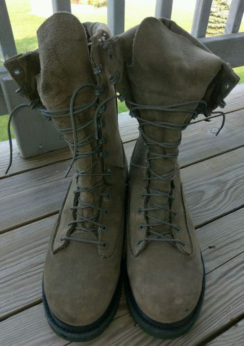Matterhorn CV8787 Men&#039;s Safety Toe Military Style Boots Size 9.5 Sage Green