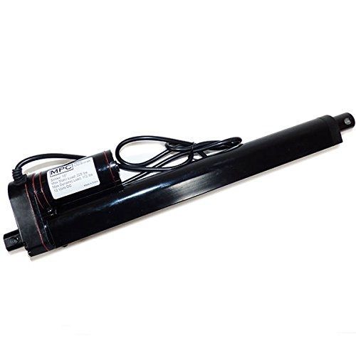 Mpc lad-b10-bk heavy duty linear actuator, 12v, 225 lb., 10&#034; stroke, black for sale