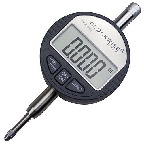 Clockwise tools digr-0055 electronic digital indicator gage gauge inch/metric for sale