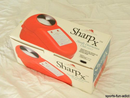 SHARPX NEEDLE DESTRUCTION UNIT (NDU)  Safe Bio Medical Disposal FDA Approved NEW