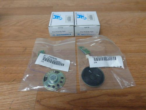 One lot of 2 NEW MOTOROLA ASSY PCB 0180709Y90 Radio Microphones Free Shipping !
