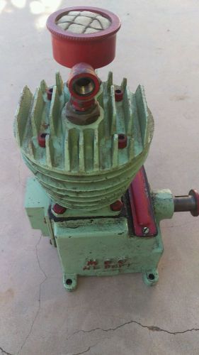 Vintage Msc Compressor Pump, man # 1207, all cast iorn, the real deal