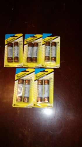 Lot of 5 Cooper Bussman Fuse 40A General Purpose BP/NON-40 2pk.