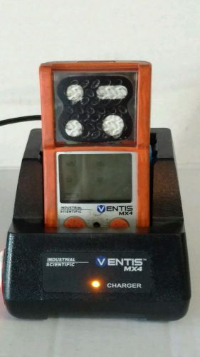 Industrial scientific ventis mx4 4 gas monitor with charger for sale
