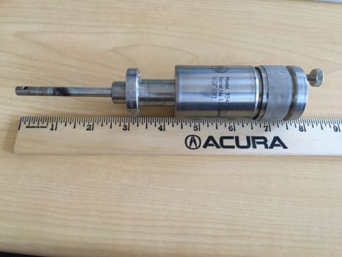 Varian 954-5151 ss rotary vacuum feedthrough, w/1.33&#034; cf flange for sale