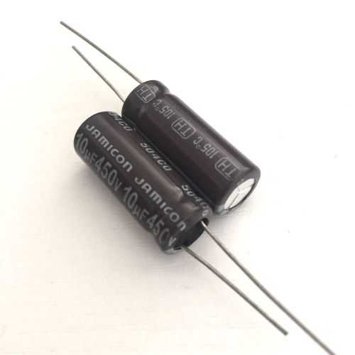 10pcs 450v 10uf 450v jamicon th 10x25mm low esr long life capacitor for sale