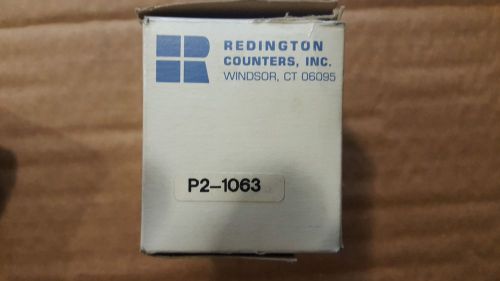 Redington P2-1063 P21063 Electromechanical Totalizing Counter 24VDC NEW IN BOX