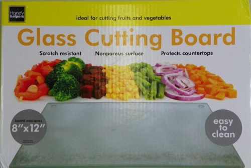 Virtually unbreakable glass cutting board 11.5 &#034; x 7.5 seen on tv chopping block for sale
