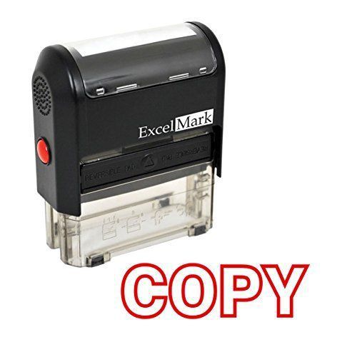 Copy self inking rubber stamp - red ink 42a1539web-r for sale