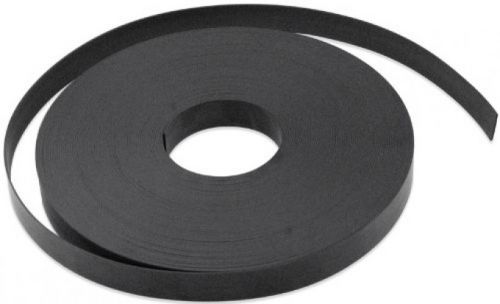 Flexible Magnet Strip, Plain, No Laminate 1/16 Thick, 1/2 Height, 100 Feet, 1