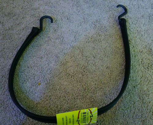 The Perfect Bungee 31-Inch Easy Stretch Strap with Nylon S-Hooks BLACK