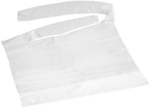 Disposable Plastic Bibs With Crumb Catcher (500-case)