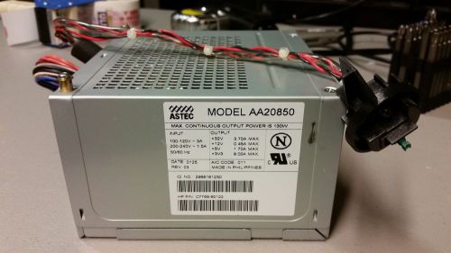 ASTEC PSU MODEL AA20850 (PN: C7769-60122 from HP Designjet 500)