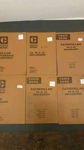 caterpillar parts books