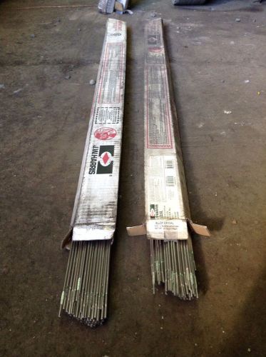 J.w. harris er316l stainless steel tig welding filler rod 1/8&#034; x 36&#034;- lot of 2 for sale