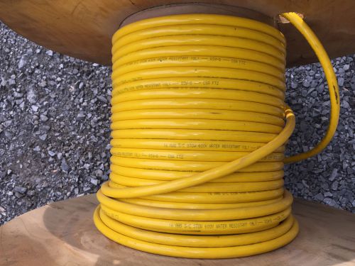 COGHLIN CABLE WIRE STO 5/C 16(26) Yellow Cord STO 16/5YE 16 AWG