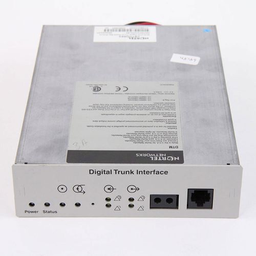 Nortel Avaya BCM DTM DTI Digital Trunk Interface Media Bay Module NT5B04AAAD