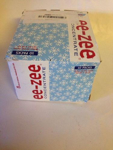 Snow cone syrup ee-zee concentrates  blue raspberry snow cone syrup 1 box of 10 for sale
