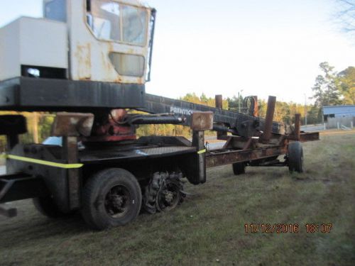 Prentice 210e self propelled log loader trailer mounted 5.9 cummins
