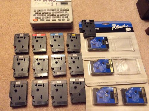 P-Touch label tape cartridges, Mixed Lot
