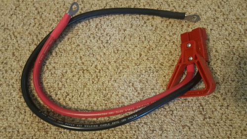 Sb50 red anderson connector with handle and 6 awg battery cables for sale
