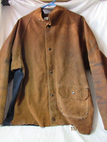 Tillman 3360 Freedom Flex Leather welding jacket size Large